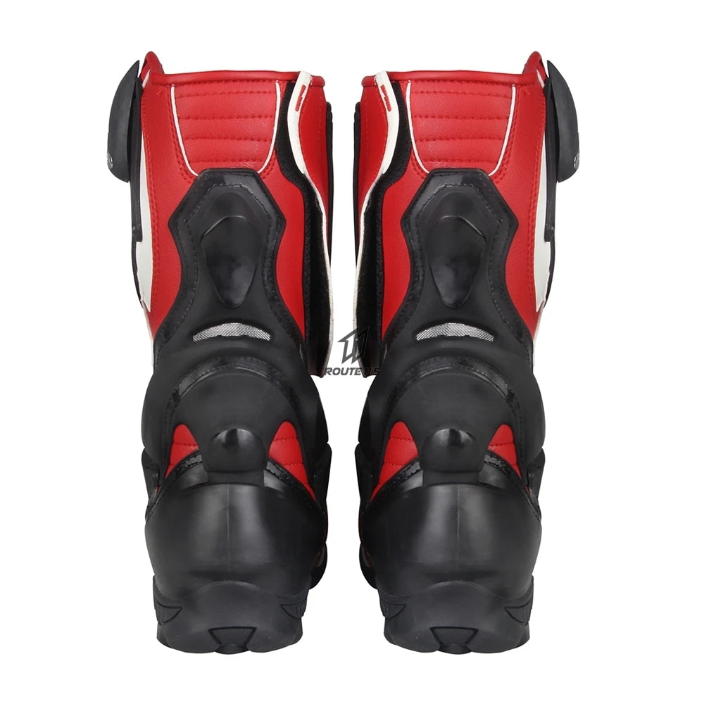 PRO-BIKER Men Motorcycle Boots Waterproof PU Botas Moto Boots Motocross Motorcycle Shoes Protection Motorcycle Long Thigh Boots