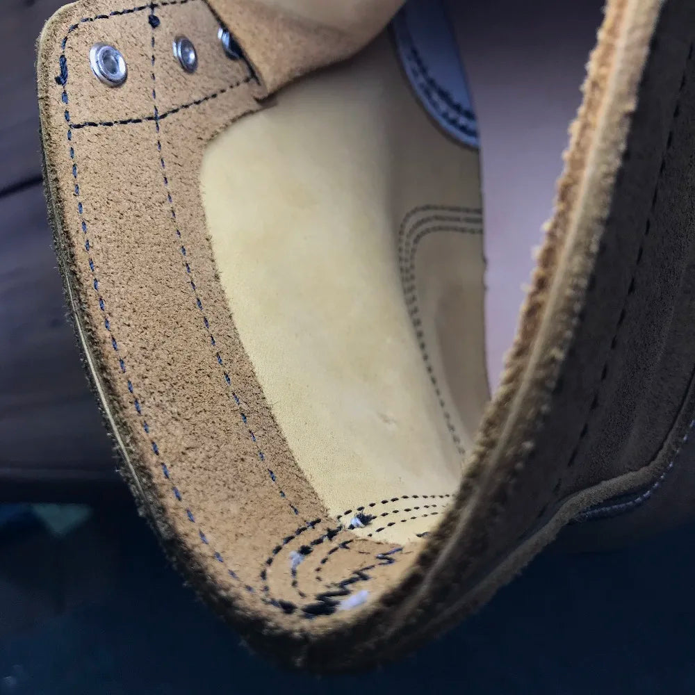 YQ8113 Rock Can Roll Size 35-52 Super Quality Handmade Genuine Italian Cow Leather Goodyear Welted Boots Custom Made Available