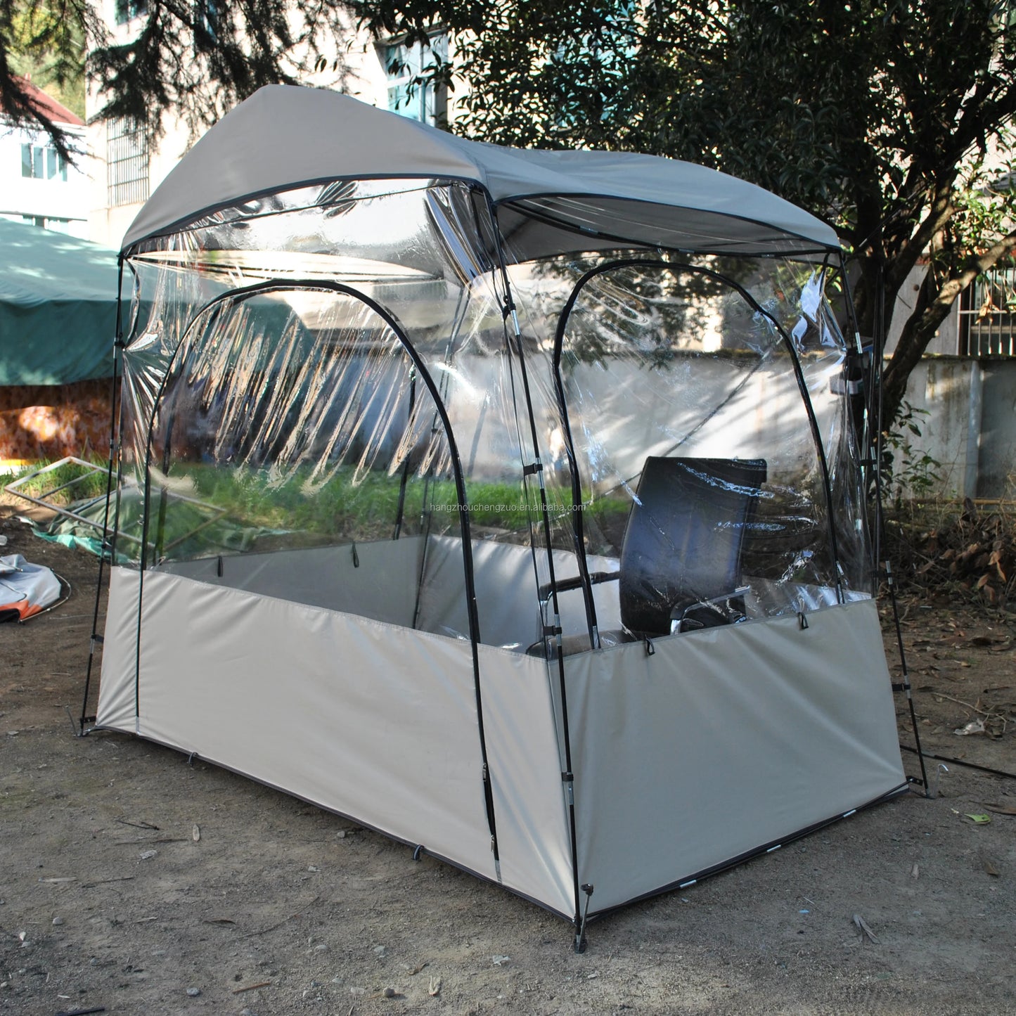 Transparent Tent for Sports, Screen House Room, Greenhouse, Camping, Canopy Gazebo, Large Oversize, Warm Tent, 4-6 Person
