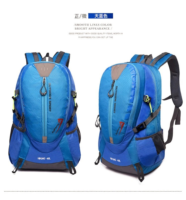 Quality Rucksack Camping Hiking Backpack Sports Bag 2021 Outdoor Travel Backpack Trekk Mountain Climb Equipment 40L Men Women