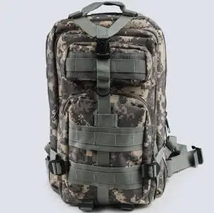 25L Tactical Backpack 3P Combat  Army Outdoor Sports Bag Rucksack Women Men Camping Hiking Climbing Molle Bags