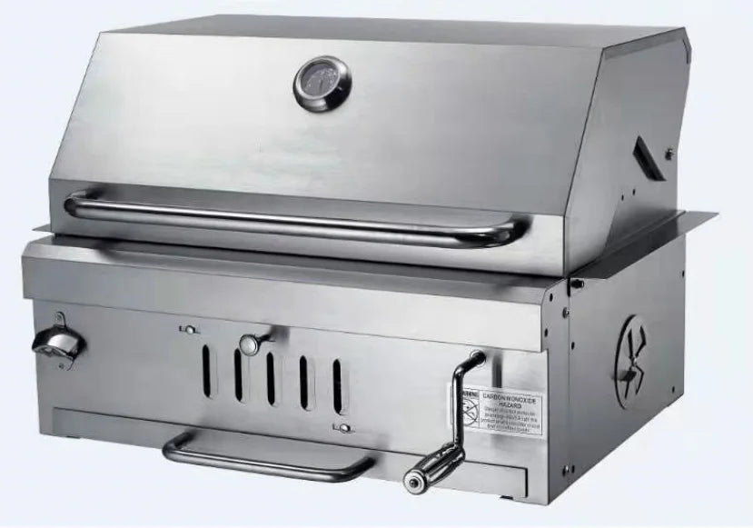 S.Steel charcoal BBQ grill Stainless steel built-in grill, courtyard grill, charcoal grill，outdoor BBQ stove
