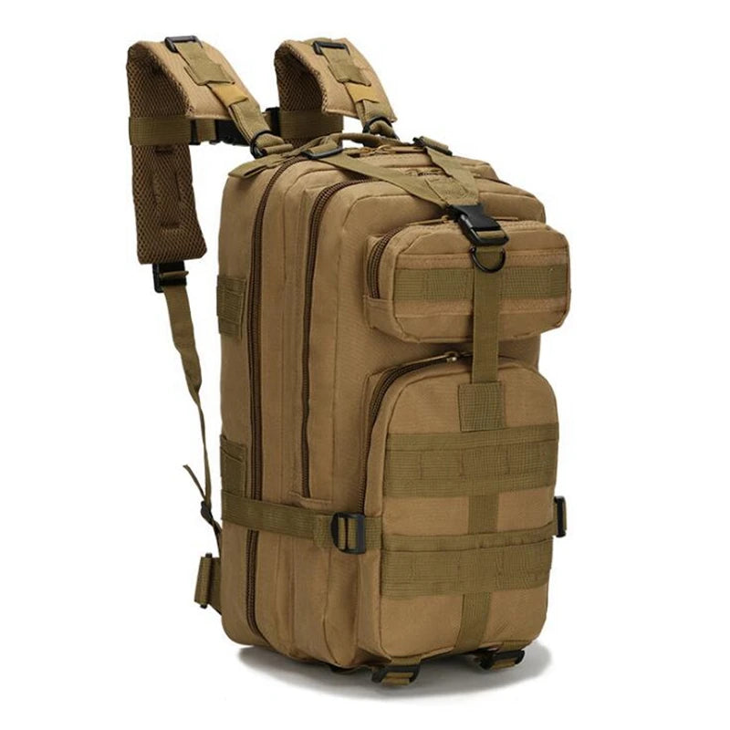 25L Tactical Backpack 3P Combat  Army Outdoor Sports Bag Rucksack Women Men Camping Hiking Climbing Molle Bags