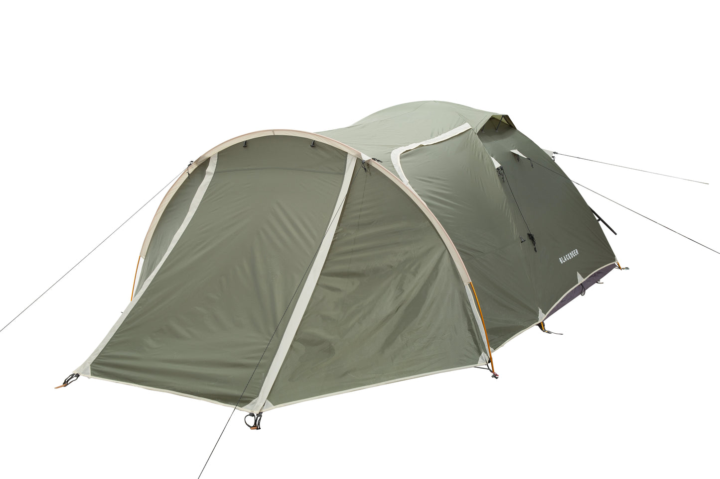 Blackdeer Ultralight Hiking Tent Large Expedition Tent for 3-4 persons PU3000 MM 210D Shelter Camping Bedroom&one a Living Room