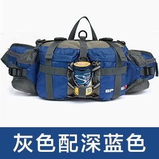5L Outdoor Sports Waist Bag Men Women Camping Hiking Travel Shoulder Bag Fishing Riding Kettle Backpack Waterproof Rucksack