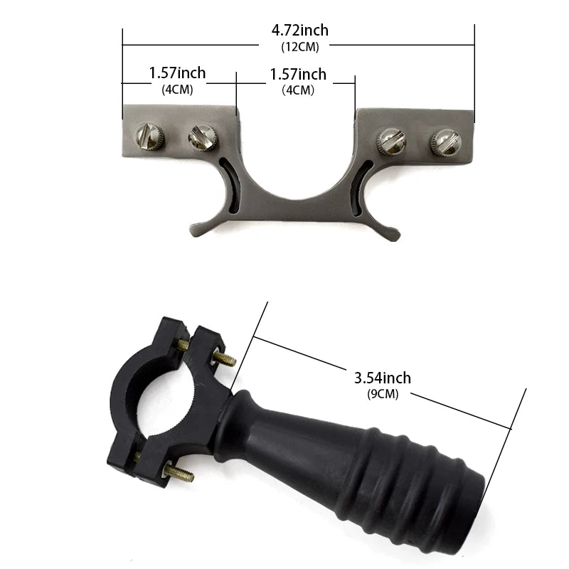 Hunting Slingshot Red and Green Laser High PowerStraight Rod Telescopic Folding Catapult Bow for Outdoor Sports Shooting New