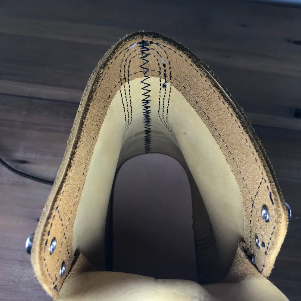 YQ8113 Rock Can Roll Size 35-52 Super Quality Handmade Genuine Italian Cow Leather Goodyear Welted Boots Custom Made Available