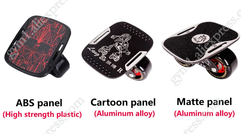 1 Pair Skateboard Aluminium Alloy Mini Drift Short Board Roller