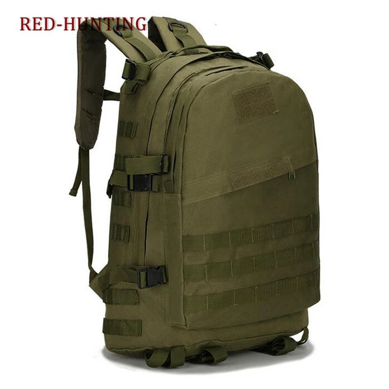 40L Waterproof 3D Military Tactics Backpack Rucksack Bag Wear-resisting Camouflage Nylon Bagpack Travel Back Pack