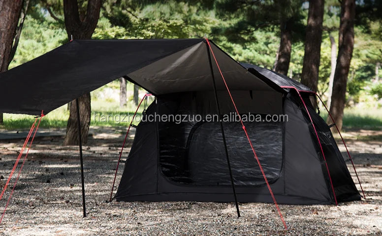Cot Tent,Camping Tent,Backpacking Tent,3 Way Tent,Solo Tent,1 Person,Quick Setup,CZ-336 Camping tent build on cot or use alone