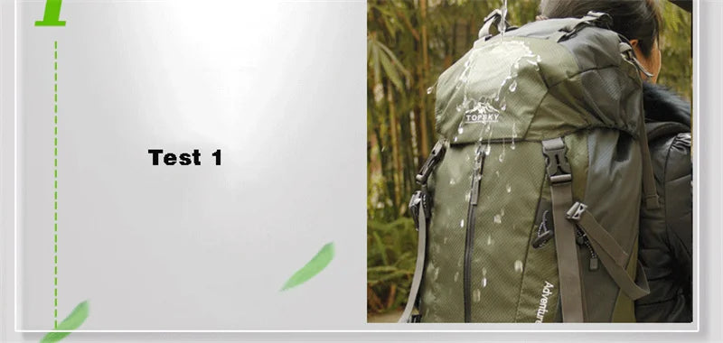 45L-60L Camping Outdoor Hiking Backpack Multi-function External Frame Climbing Bag Backpack Rucksacks Travel sports bag