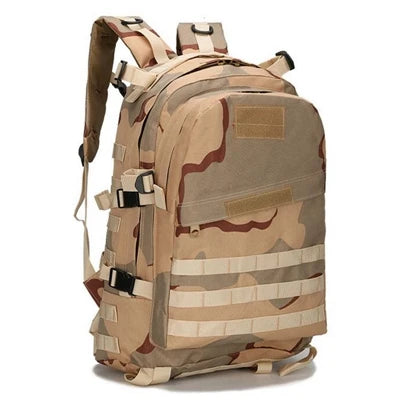 40L Waterproof 3D Military Tactics Backpack Rucksack Bag Wear-resisting Camouflage Nylon Bagpack Travel Back Pack