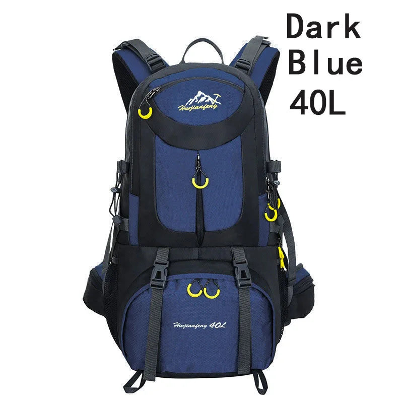 40L 50L 60L Outdoor Climbing Hiking Waterproof Anti-wear Bags Sports Large Capacity Backpack Men Women Camping Mountain Rucksack