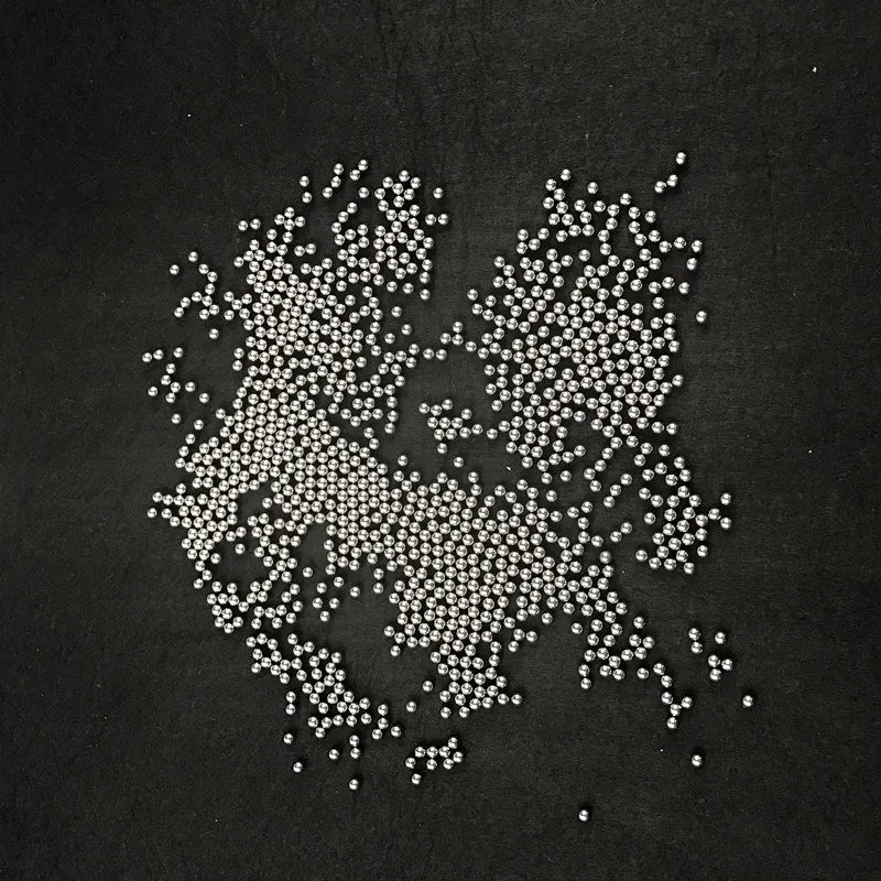 1000pcs/Lot 4.5mm Steel Slingshot Balls Catapult Balls Slingshot Hunting High-carbon Shooting Catapult Bow Hitting Ammo Yernea