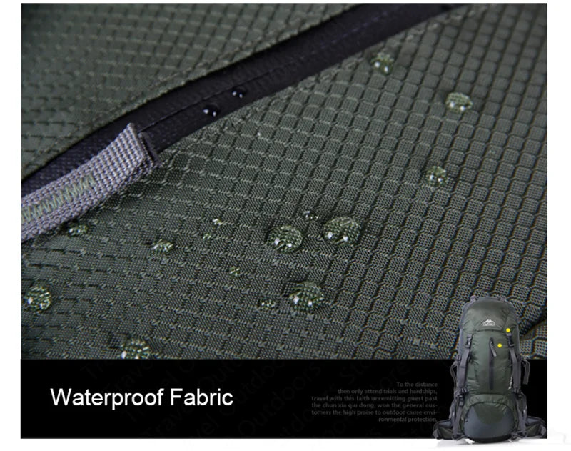 45L-60L Camping Outdoor Hiking Backpack Multi-function External Frame Climbing Bag Backpack Rucksacks Travel sports bag