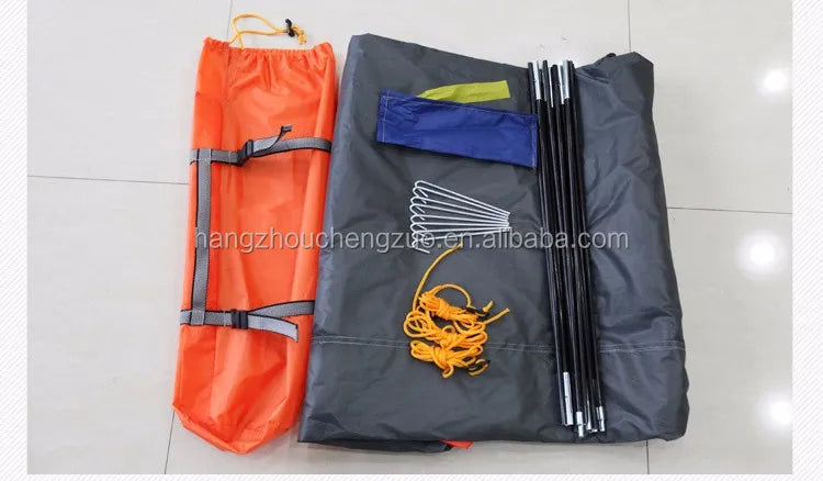 4-in-1 Camping Cot Tent, Backpacking 1 Person Camping Tent, Tent Cot Folding Off the Ground Tent,Fishing Tent,Excluding bed