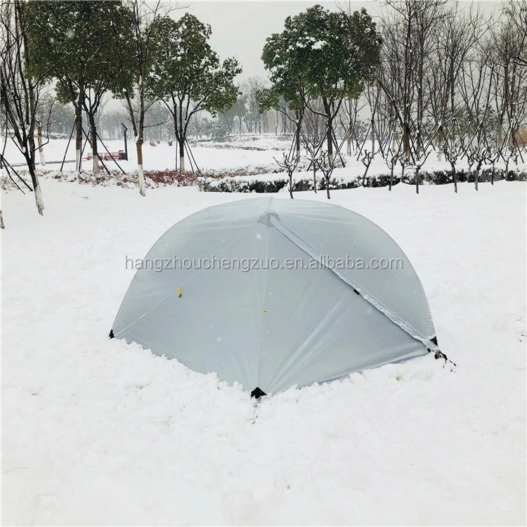 In all weathers 1 Person Lightweight Backpacking Tent, CZX-305 waterproof ultralight 1 man tent,trekking tent,Tents for Fishing