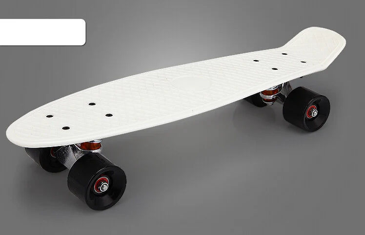 1pcs 45cm 65 Style Skateboard Retro Girl Boy Cruiser Mini Longboard Skate Fish Long Board Roller Scooters