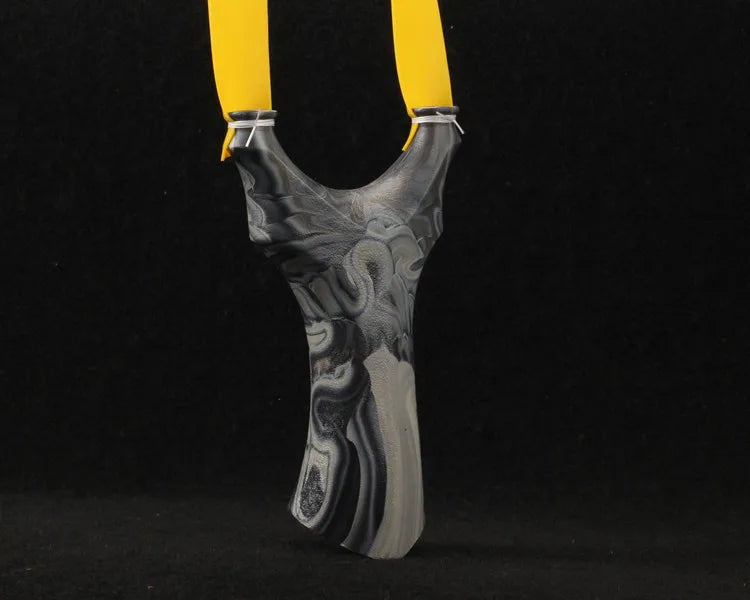 Slingshot Hunting ABS Plastic Catapult with Flat Rubber Band Outdoor Sports Shooting Slingshots High Quality Random