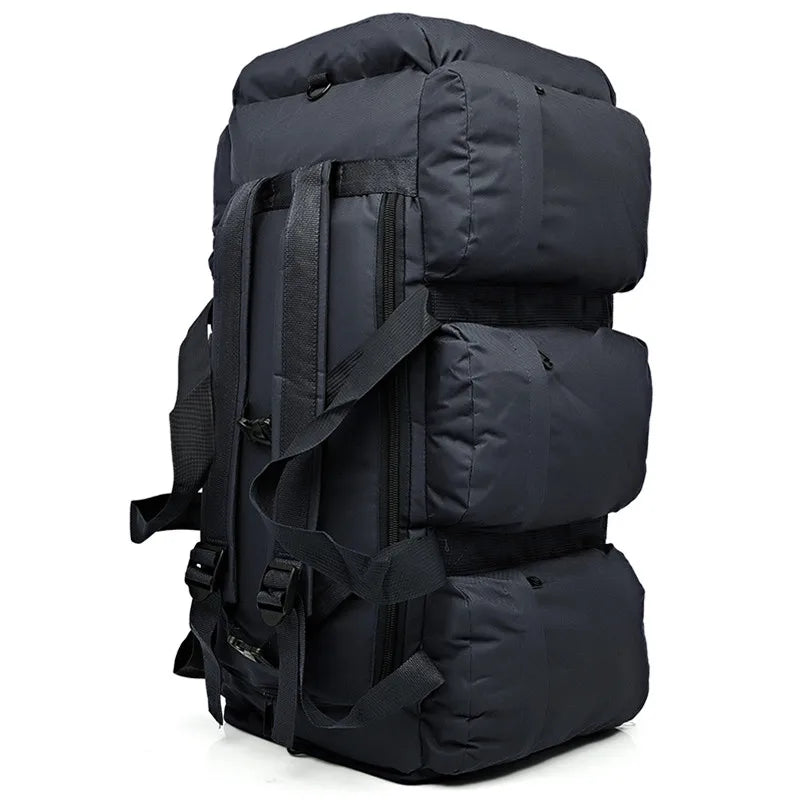 90L Large Capacity Man Tactical Backpack Bags 900D Waterproof Outdoor Hiking Camping Climbing Bag Travel Rucksack