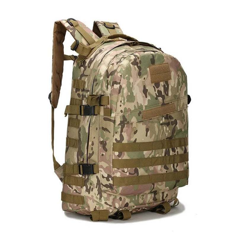 40L Waterproof 3D Military Tactics Backpack Rucksack Bag Wear-resisting Camouflage Nylon Bagpack Travel Back Pack