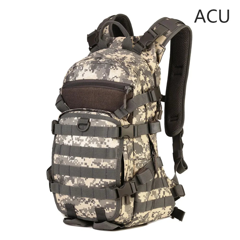 PROTECTOR PLUS Tactical Backpack 25L Riding Backpack Waterproof  High Quality Hiking Hunting Style Bag Small Rucksack