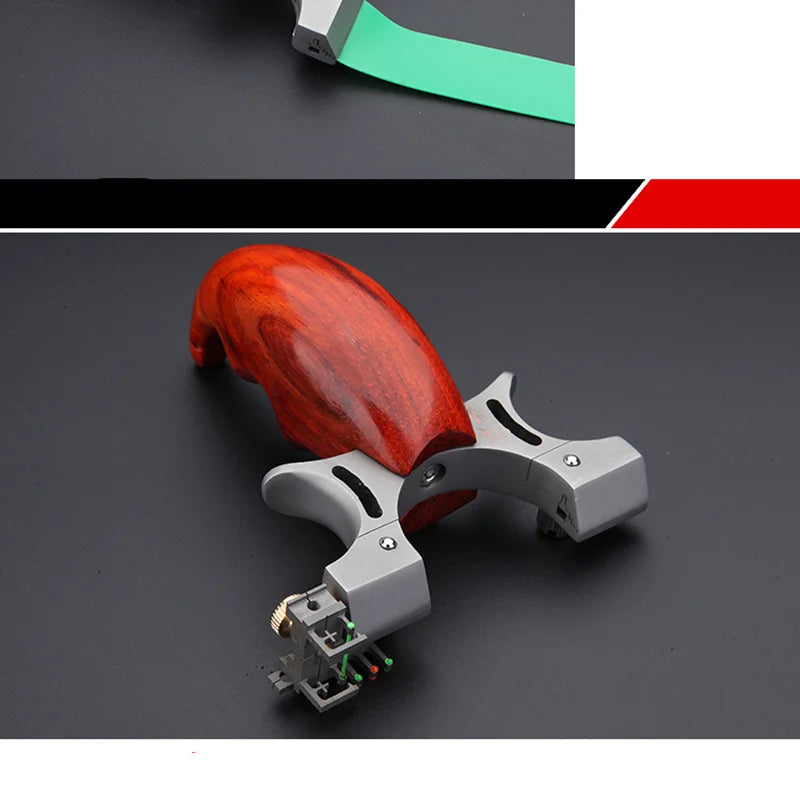 Popular Powerful Slingshot Camouflage Bow Catapult Outdoor Hunting Slingshot Hunt Tool  Stingles Stainless Steel Hunting