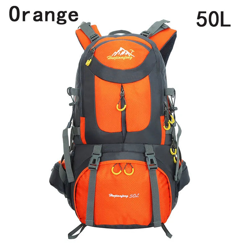 40L 50L 60L Outdoor Climbing Hiking Waterproof Anti-wear Bags Sports Large Capacity Backpack Men Women Camping Mountain Rucksack