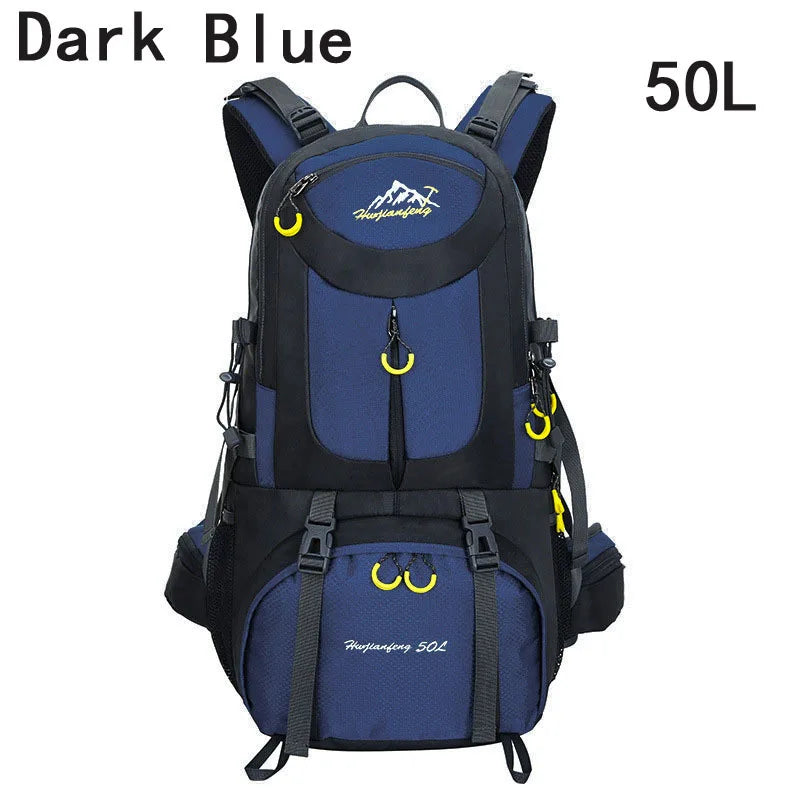 40L 50L 60L Outdoor Climbing Hiking Waterproof Anti-wear Bags Sports Large Capacity Backpack Men Women Camping Mountain Rucksack