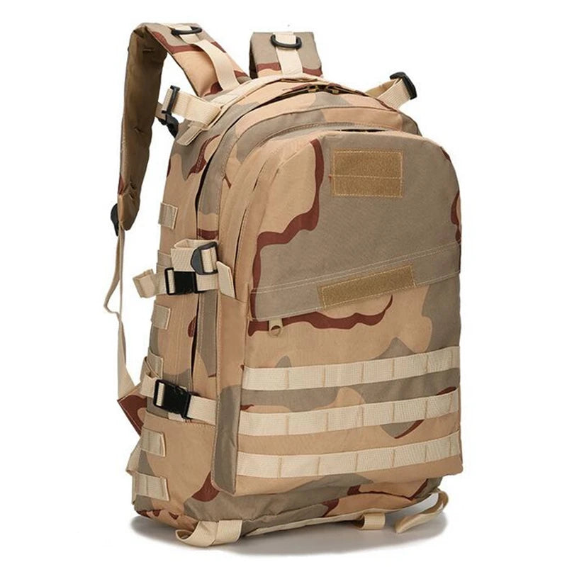 40L Waterproof 3D Military Tactics Backpack Rucksack Bag Wear-resisting Camouflage Nylon Bagpack Travel Back Pack