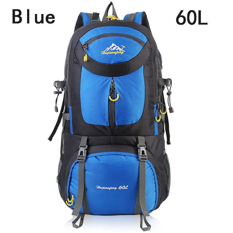 40L 50L 60L Outdoor Climbing Hiking Waterproof Anti-wear Bags Sports Large Capacity Backpack Men Women Camping Mountain Rucksack