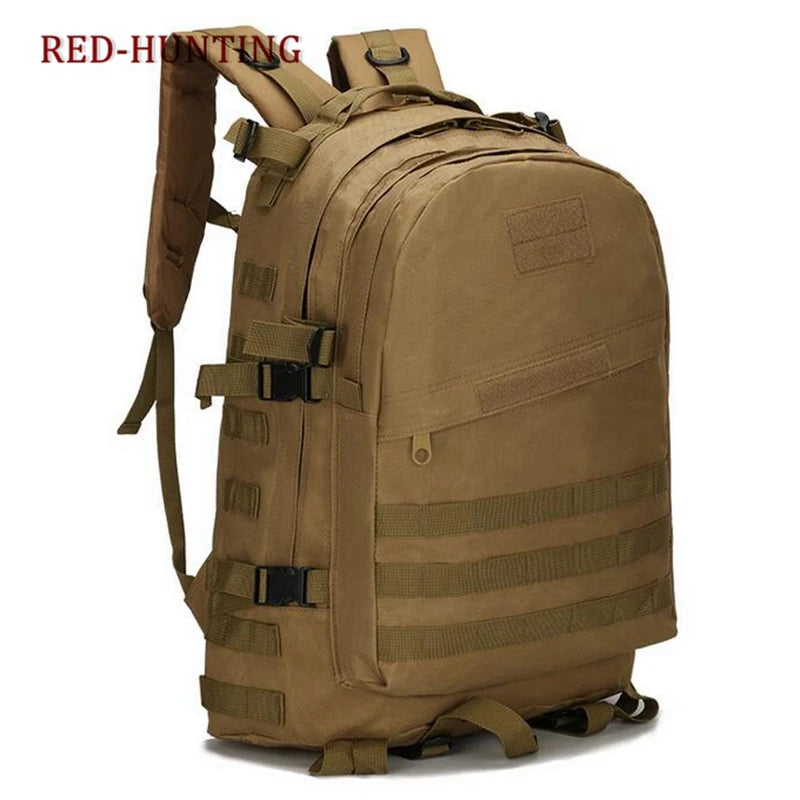 40L Waterproof 3D Military Tactics Backpack Rucksack Bag Wear-resisting Camouflage Nylon Bagpack Travel Back Pack