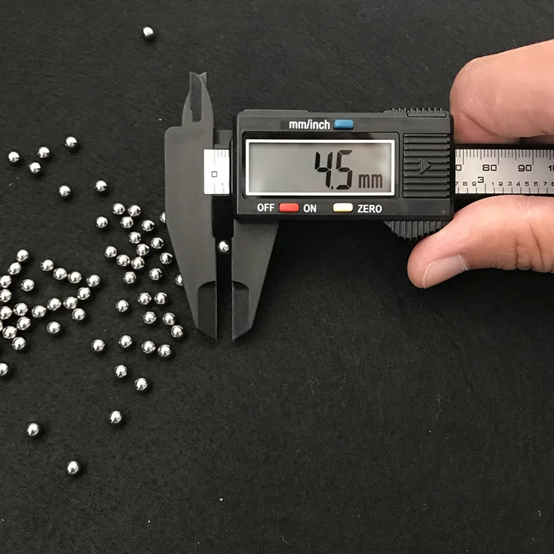 1000pcs/Lot 4.5mm Steel Slingshot Balls Catapult Balls Slingshot Hunting High-carbon Shooting Catapult Bow Hitting Ammo Yernea