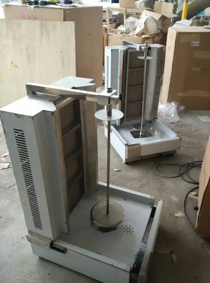 JD-G4 Four Burners Shaarma Machine, Doner kebab Machine, Gas BBQ, Doner and Gyros Grill by Sea