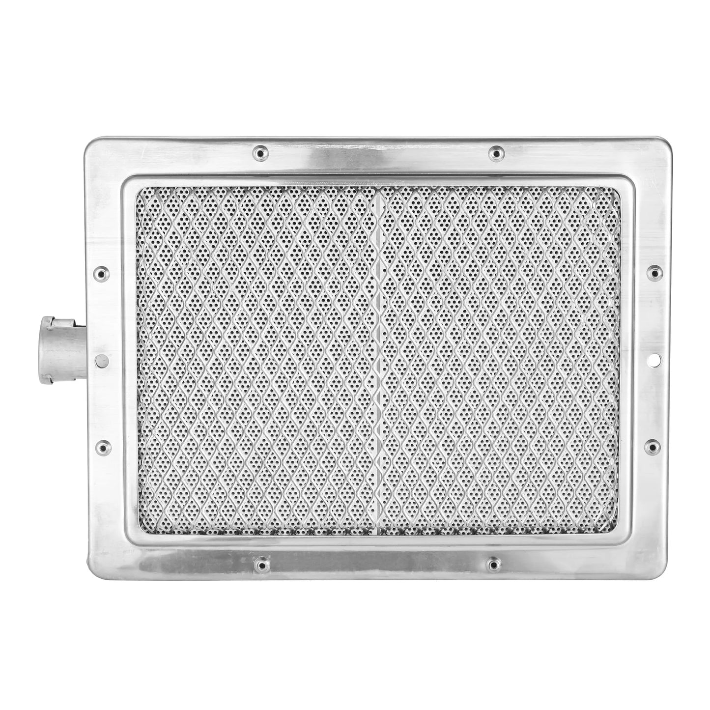 BBQ Grill Stove Heater Burner Replacement Parts 8.66"x 6.69" （220x170mm） Infrared Heating Flame Ceramic Burner Head