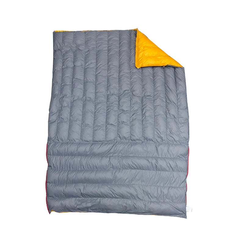 FLAME'S CREED 20D Sleeping Quilts hammock Underquilt 90% White Duck Down Mummy Sleeping Bag Blanket Mat