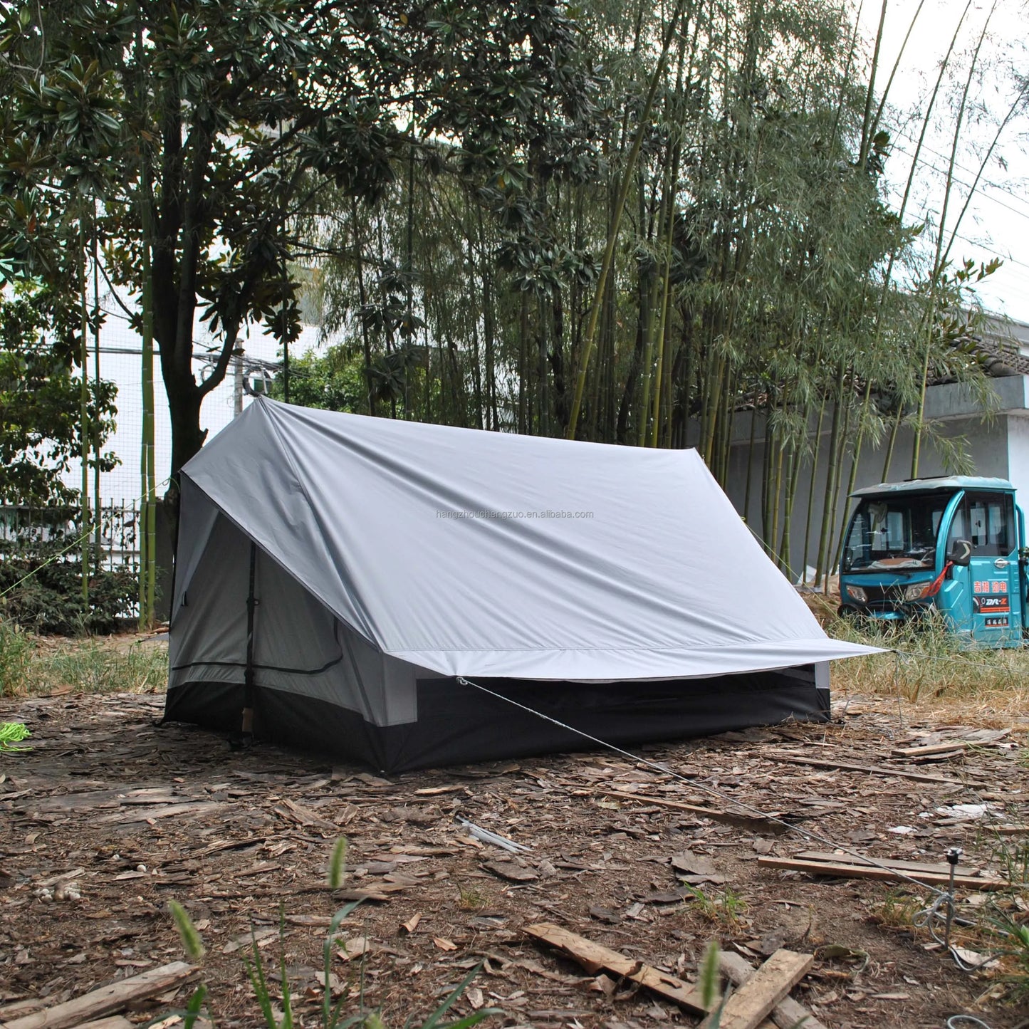 Ultralight 2-3 Person Waterproof Outdoor Camping Tent, CZX-659 2 Person A Shaped Tent Waterproof Backpacking A Type tent