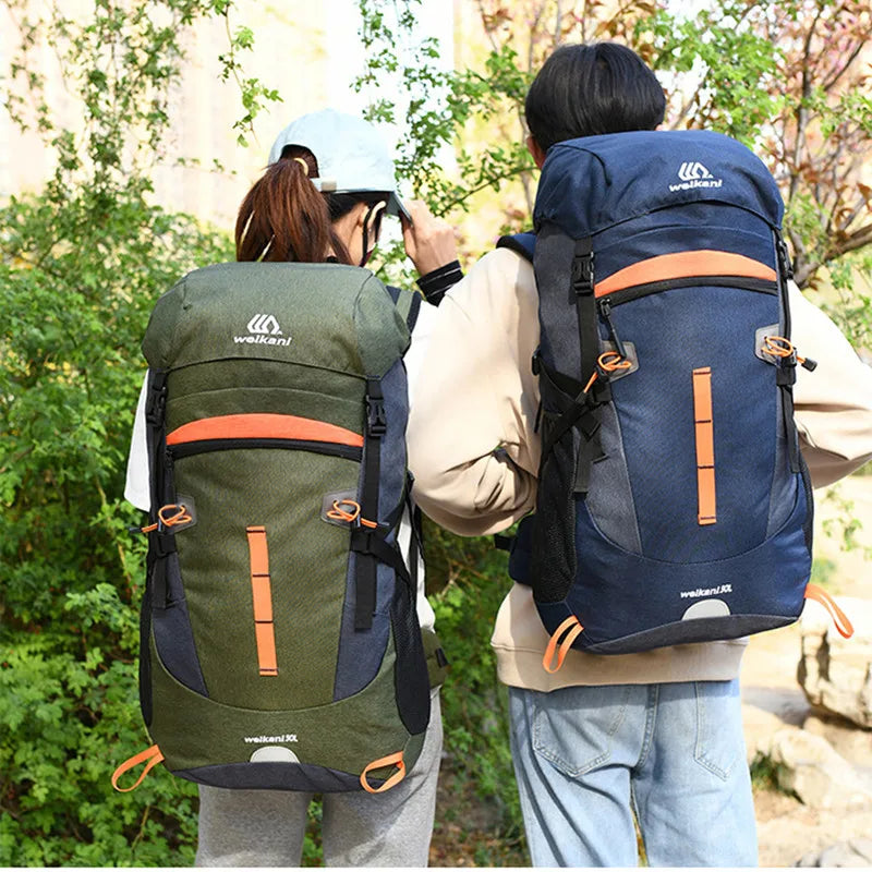 50L Travel Bag Camping Backpack Hiking Army Climbing Bags Trekking Mountaineering Mochila Large Capacity Sport Bag