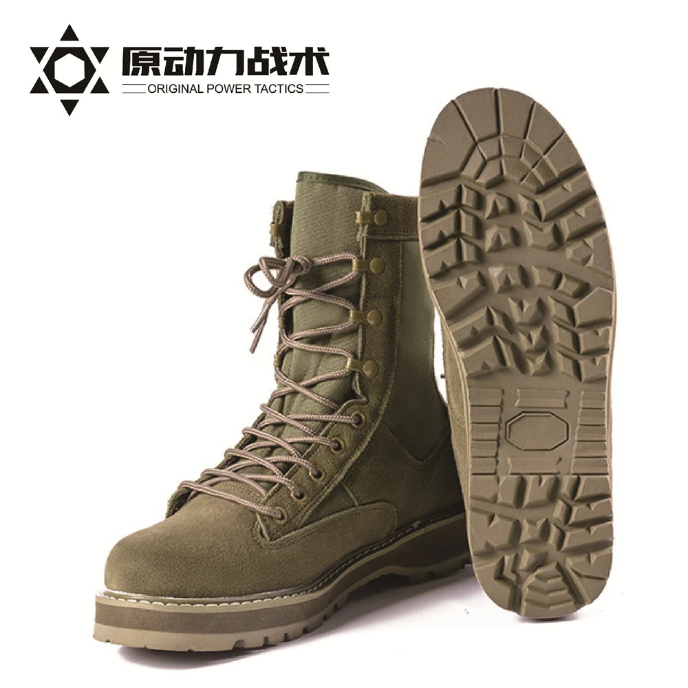 2025 Original Product US Army Sand Battle Desert  Summer Air Vent Army Mountaineering Boots Special Commando men