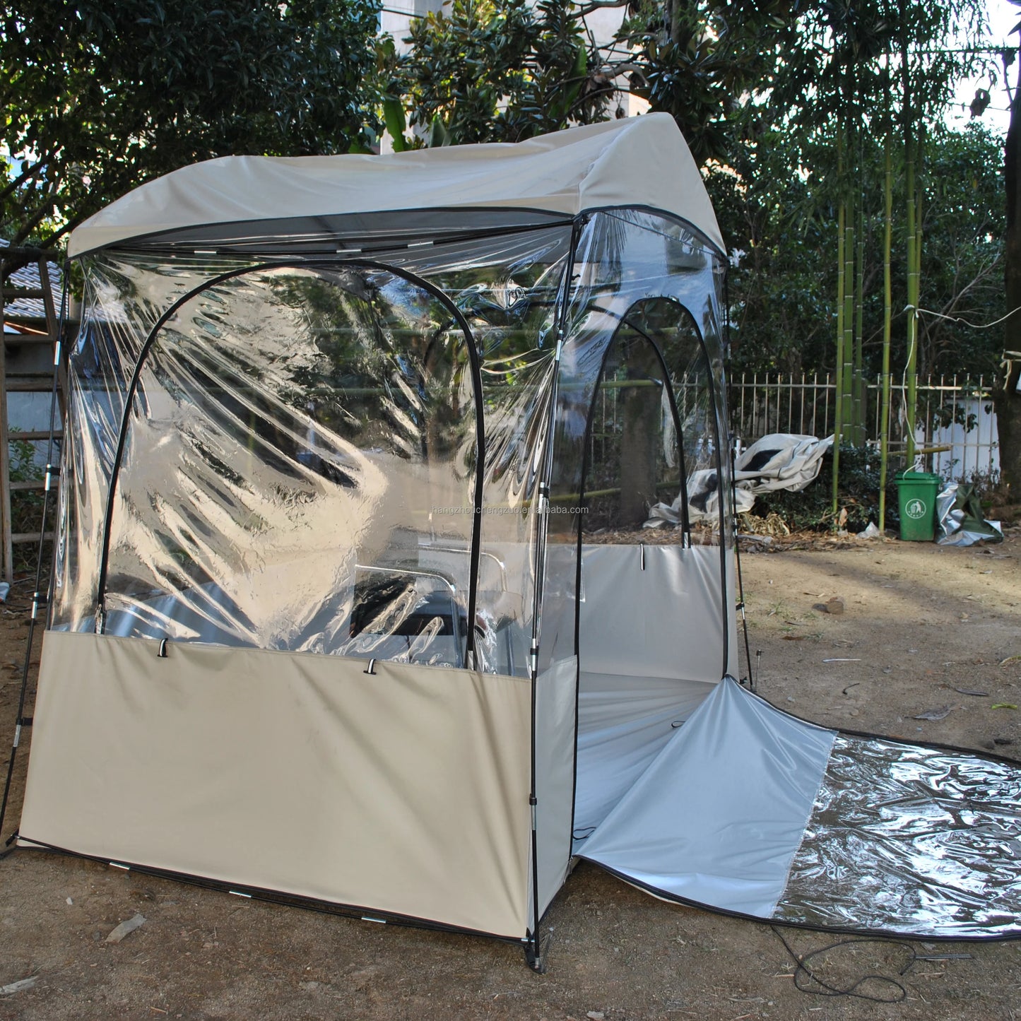 Transparent Tent for Sports, Screen House Room, Greenhouse, Camping, Canopy Gazebo, Large Oversize, Warm Tent, 4-6 Person
