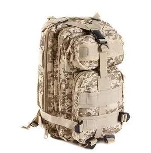 25L Tactical Backpack 3P Combat  Army Outdoor Sports Bag Rucksack Women Men Camping Hiking Climbing Molle Bags