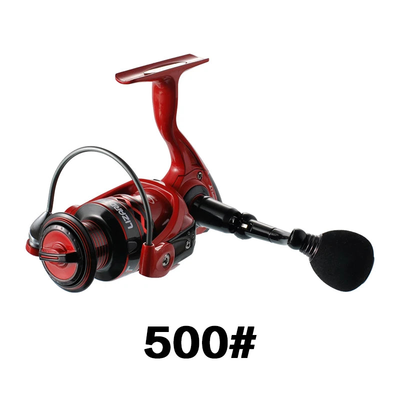 BIUTIFU Innovative Water Resistance Spinning Fishing Reel All Metal 18KG Max Drag Power 500~6000# for Bass Feeder Pike