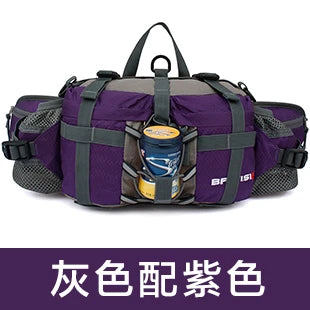 5L Outdoor Sports Waist Bag Men Women Camping Hiking Travel Shoulder Bag Fishing Riding Kettle Backpack Waterproof Rucksack