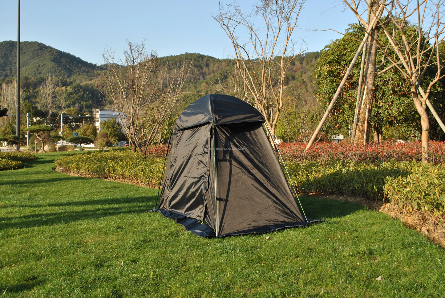 Cot Tent,Camping Tent,Backpacking Tent,3 Way Tent,Solo Tent,1 Person,Quick Setup,CZ-336 Camping tent build on cot or use alone