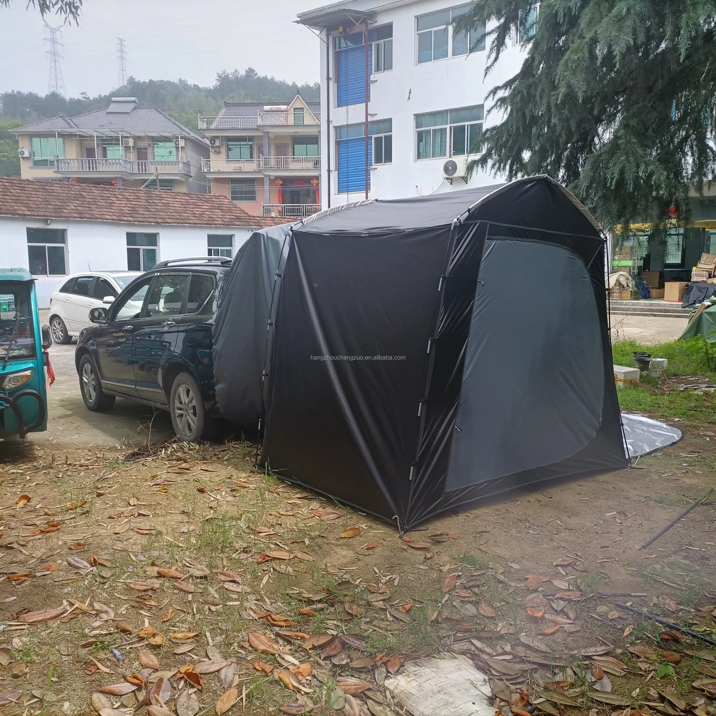 Newest SUV Car Tent, Tailgate Shade Awning Tent for Camping, Vehicle SUV Tent Car tent can be used without car,Car Tailgate Tent