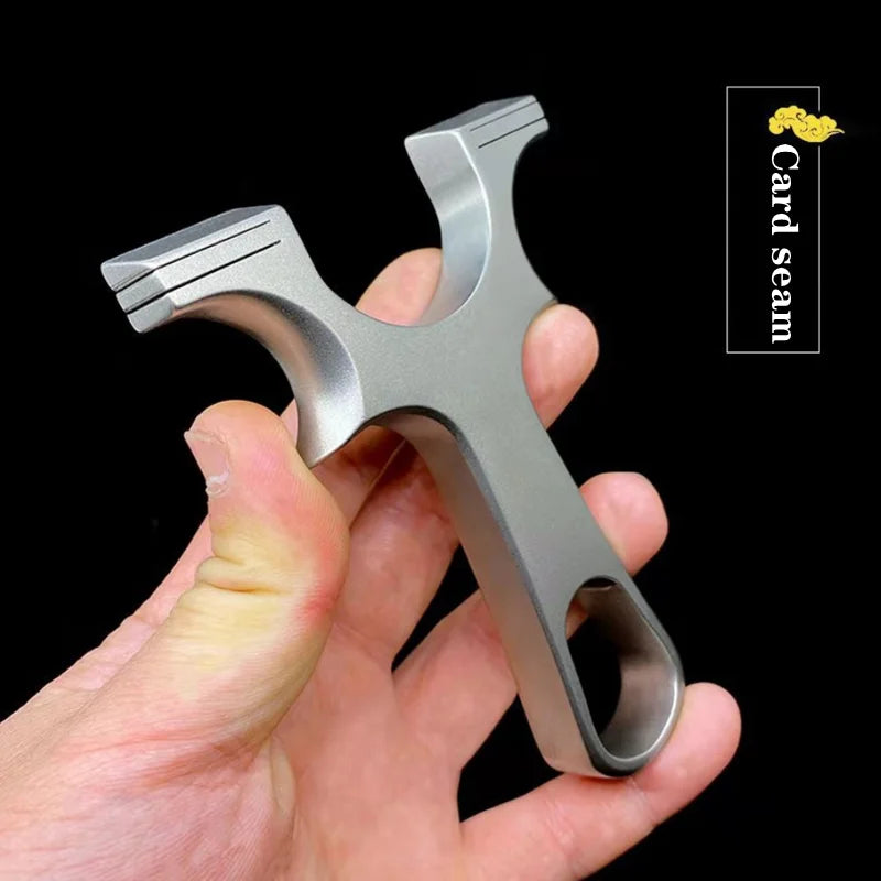 Professional Stainless Steel Slingshot With Rubber Band Bow Outdoor Shooting Game Precision Hunting Shooting Catapult new