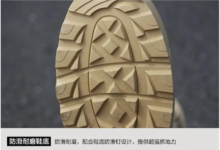 2024 Genuine summer tactical army fans high help desert combat boots tactics SWAT outdoor men's climbing shoes