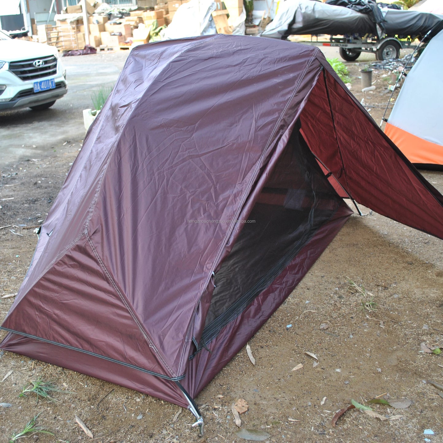 Waterproof  1 Person Lightweight Backpacking Tent, CZX-305 Outdoor Tent Ultralight 1 Man Tent,trekking Tent