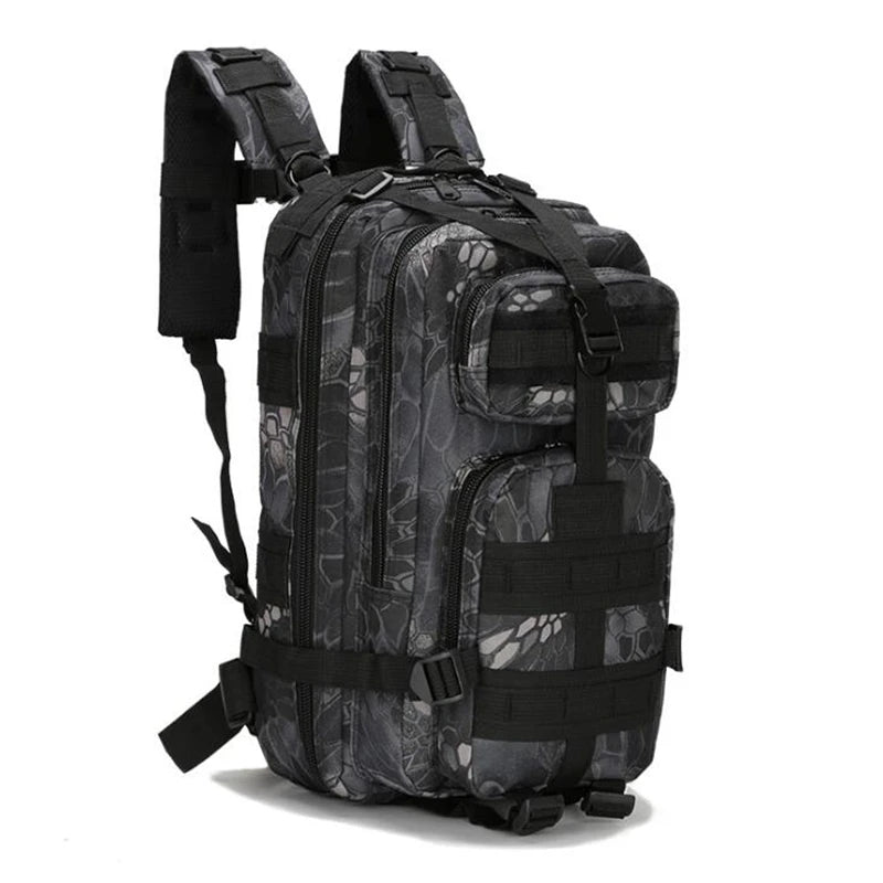 25L Tactical Backpack 3P Combat  Army Outdoor Sports Bag Rucksack Women Men Camping Hiking Climbing Molle Bags
