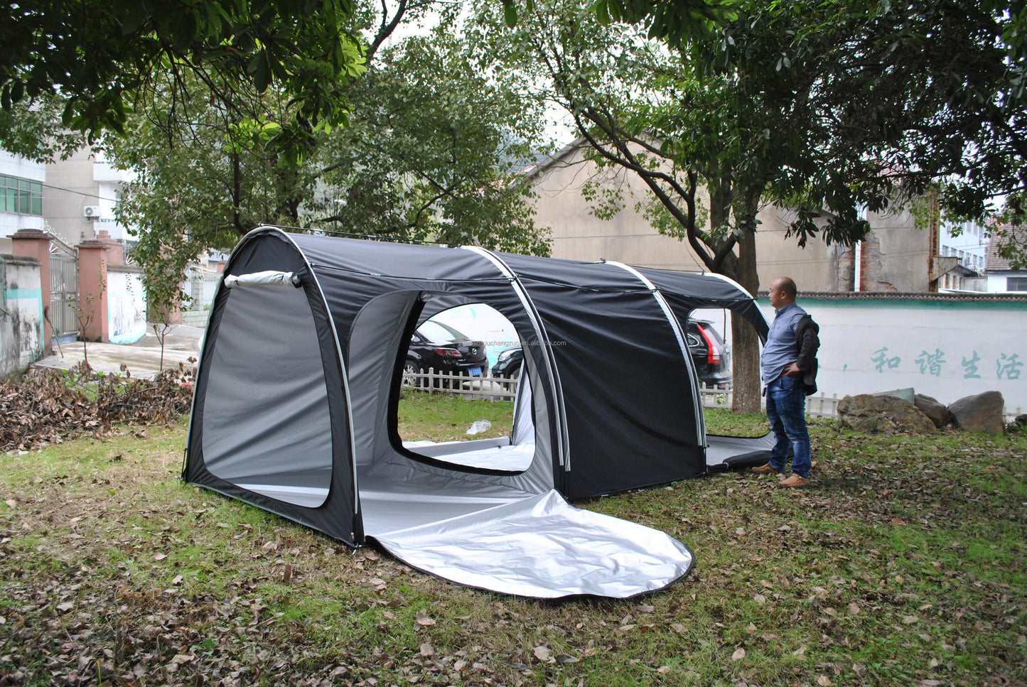 Multifunctional Waterproof Storage Tents, Attachable 4 Bike Tent, Can Be Connected to one by One, CZX-568